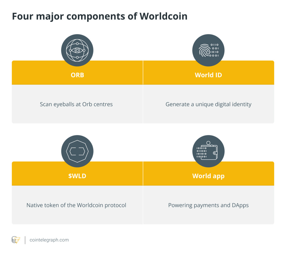 Four major components of Worldcoin Four major components of Worldcoin